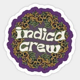 Indica Crew Sticker